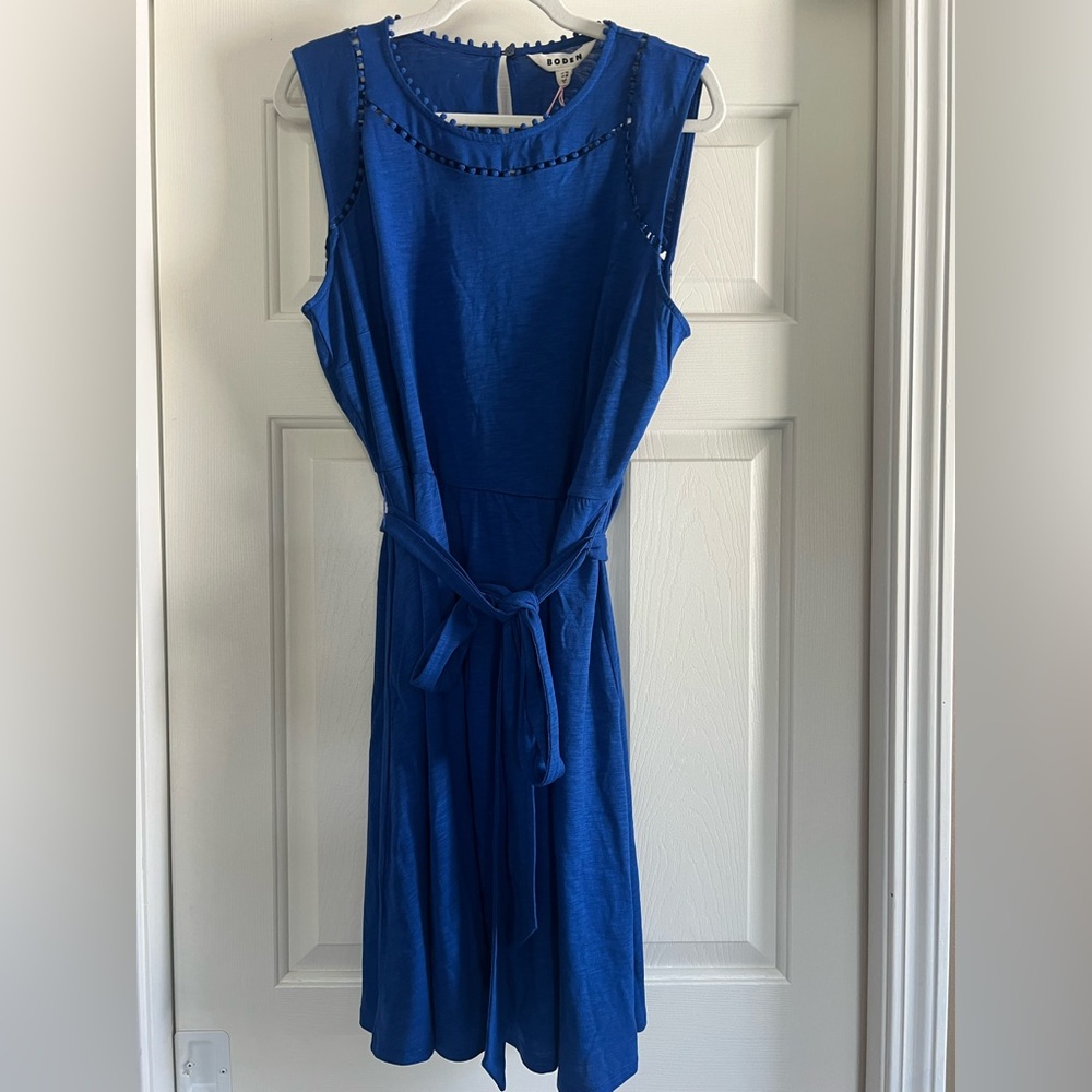 Boden Mila Trim Short Jersey Dress